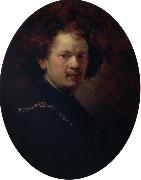 REMBRANDT Harmenszoon van Rijn Self-Portrait oil